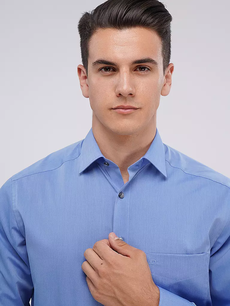 OLYMP | Chemise Comfort Fit | blau