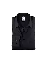 OLYMP | Chemise Coupe Moderne | Noir
