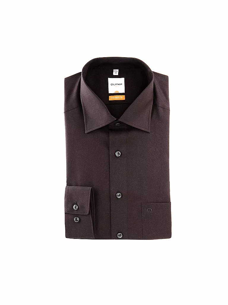 OLYMP | Chemise coupe moderne | schwarz