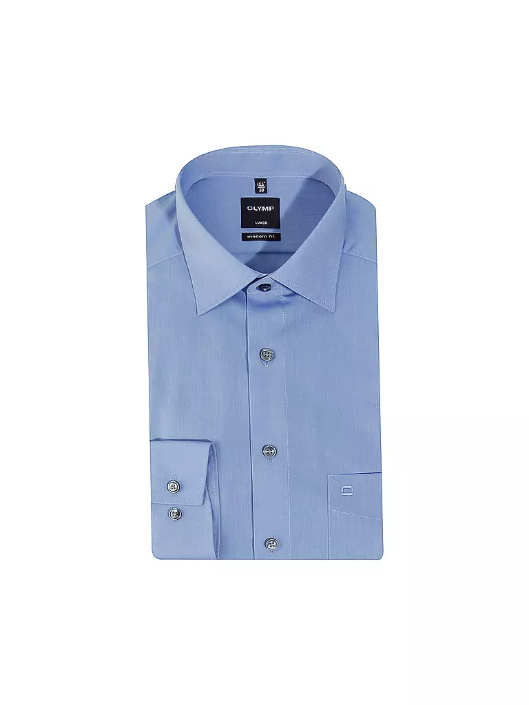 OLYMP | Chemise Coupe Moderne | blau