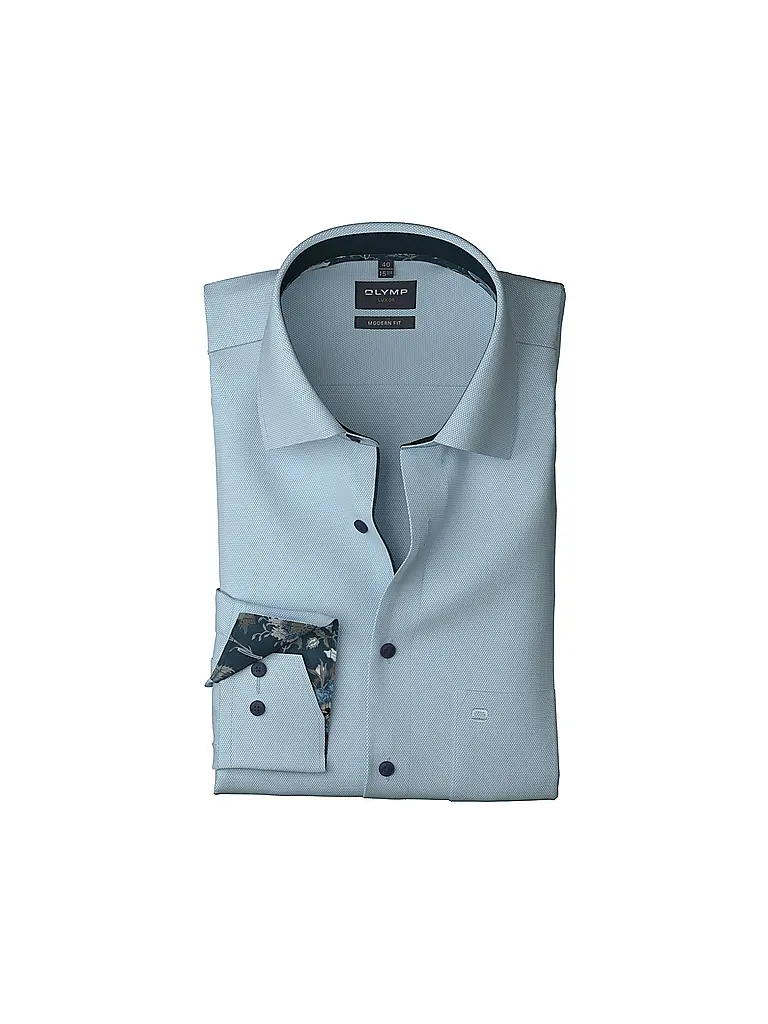 OLYMP | Chemise coupe moderne | Bleu clair