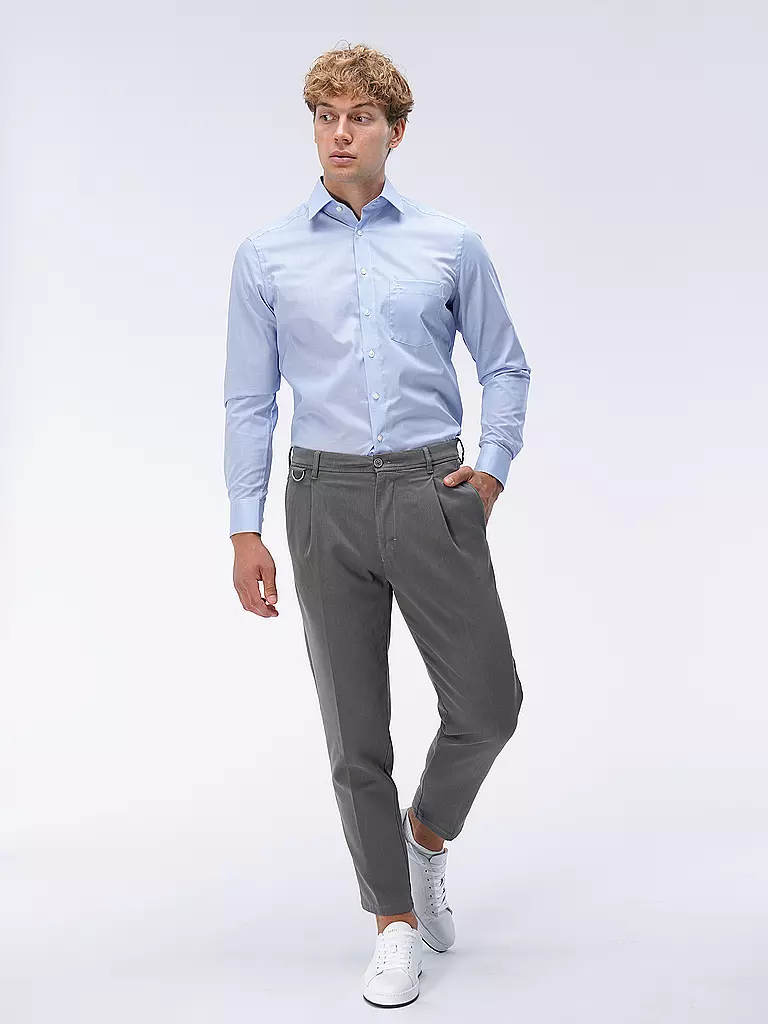 OLYMP | Chemise Coupe Moderne | blau
