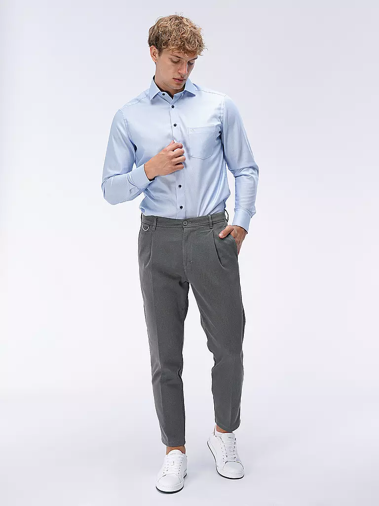 OLYMP | Chemise Coupe Moderne | blau