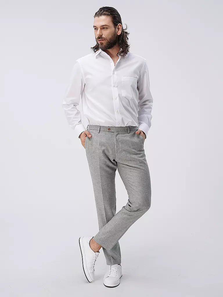 OLYMP | Chemise coupe moderne | Blanc