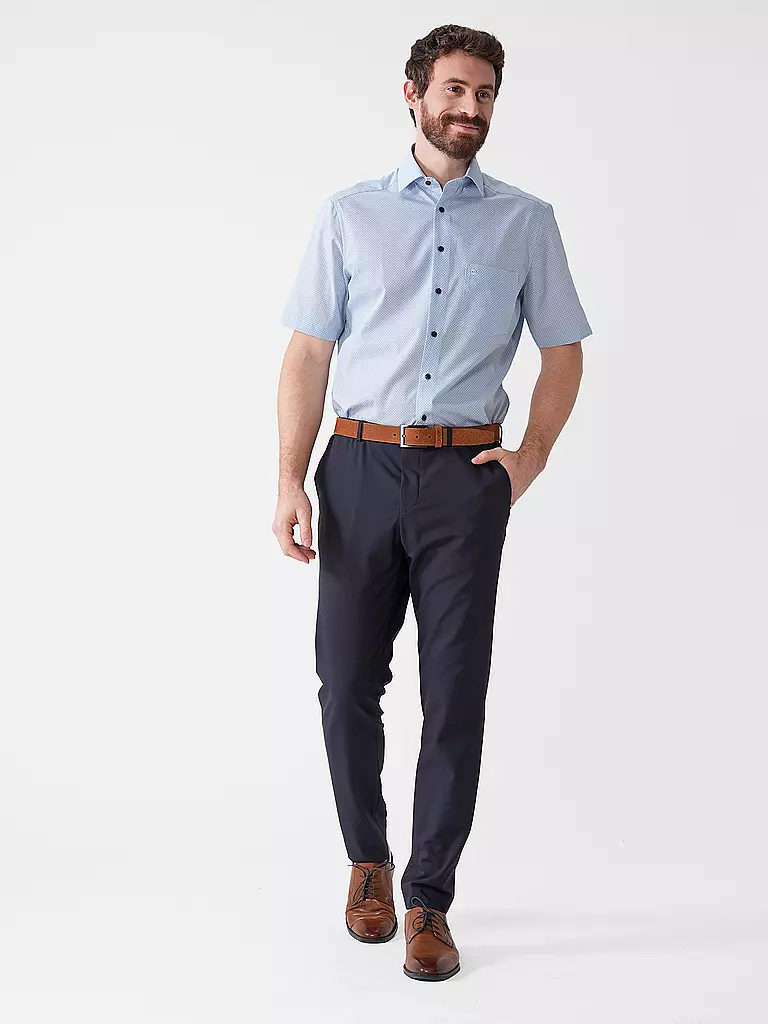 OLYMP | Chemise Coupe Moderne | blau