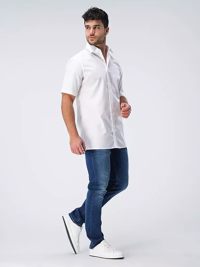 OLYMP | Chemise coupe moderne | weiss