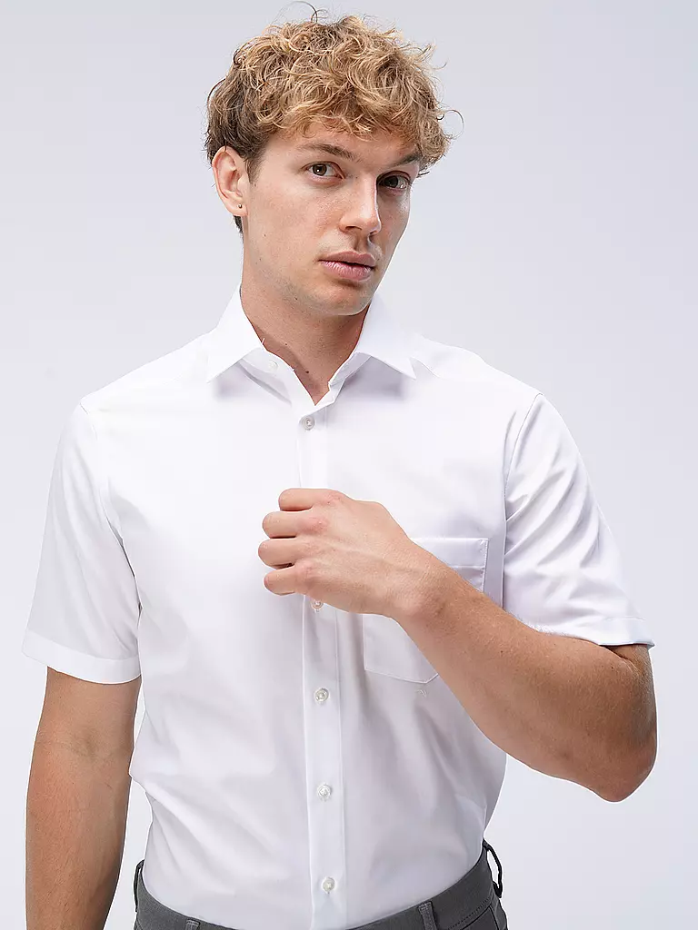 OLYMP | Chemise coupe moderne | weiss