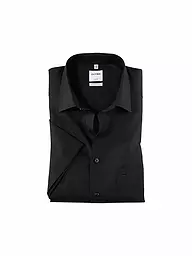 OLYMP | Chemise coupe régulière | Noir