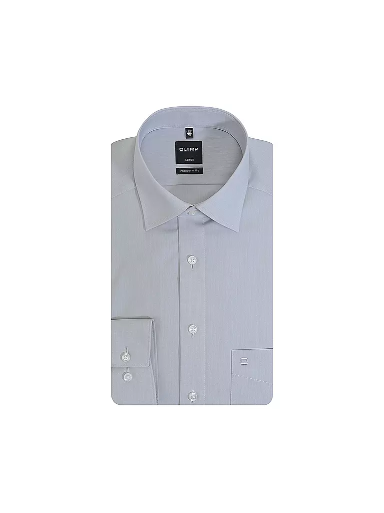 OLYMP | Chemise Modern Fit | grau