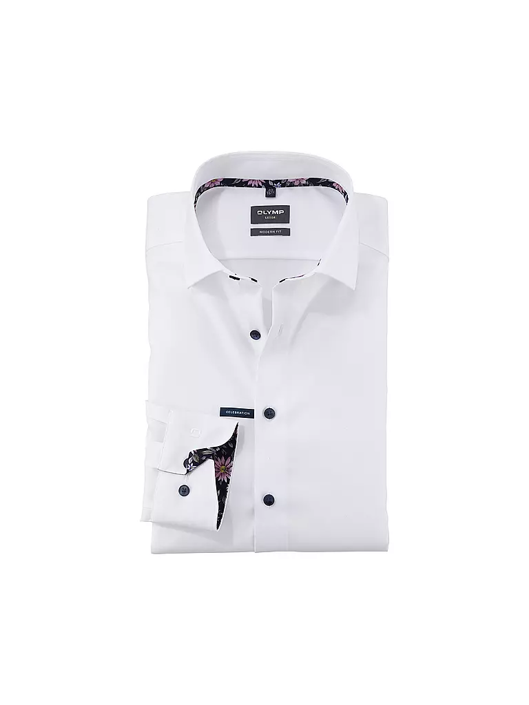 OLYMP | Chemise Modern Fit | weiss