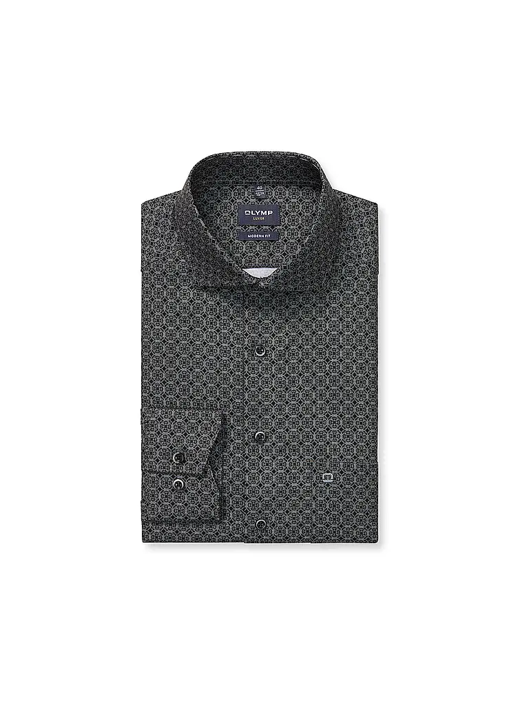OLYMP | Chemise Modern Fit | grau