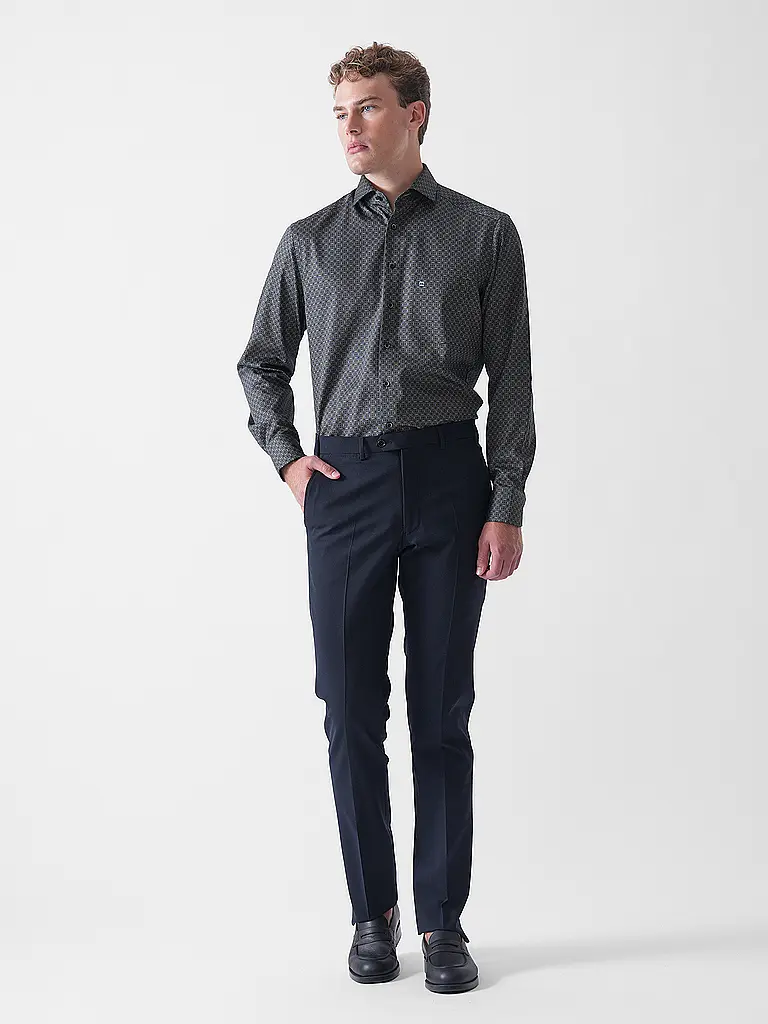 OLYMP | Chemise Modern Fit | grau