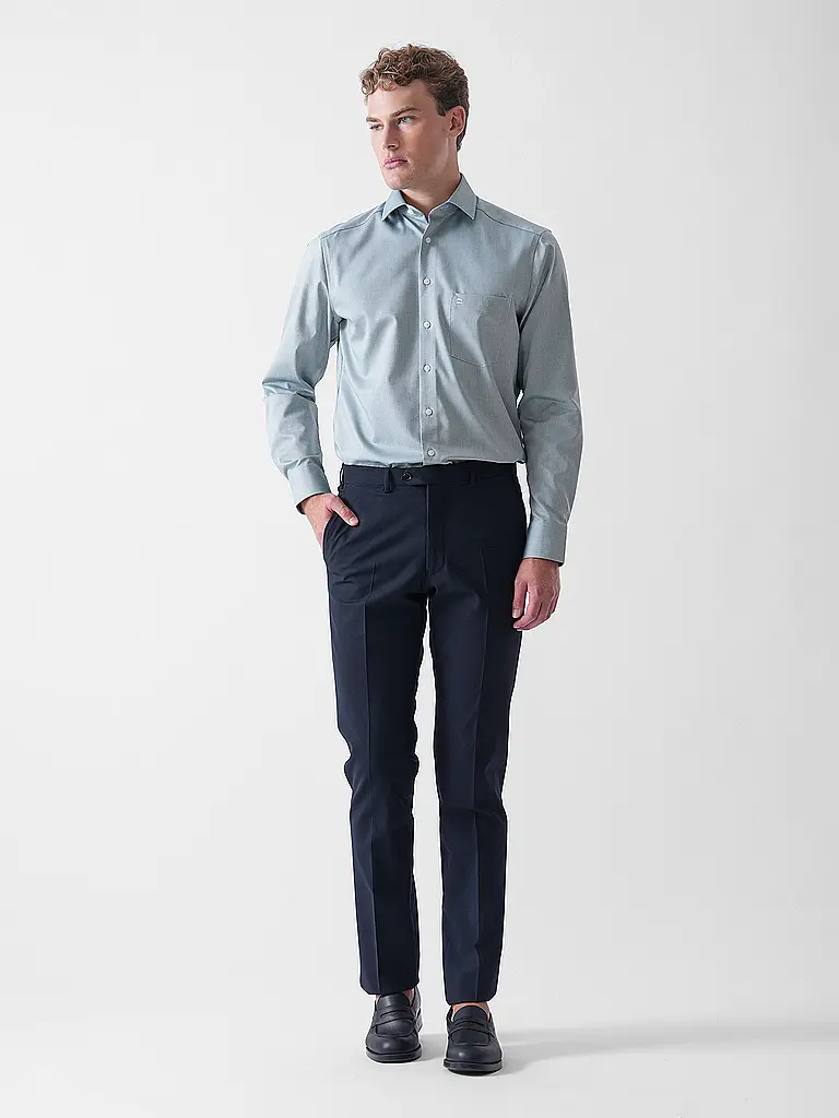 OLYMP | Chemise Modern Fit | dunkelgrün