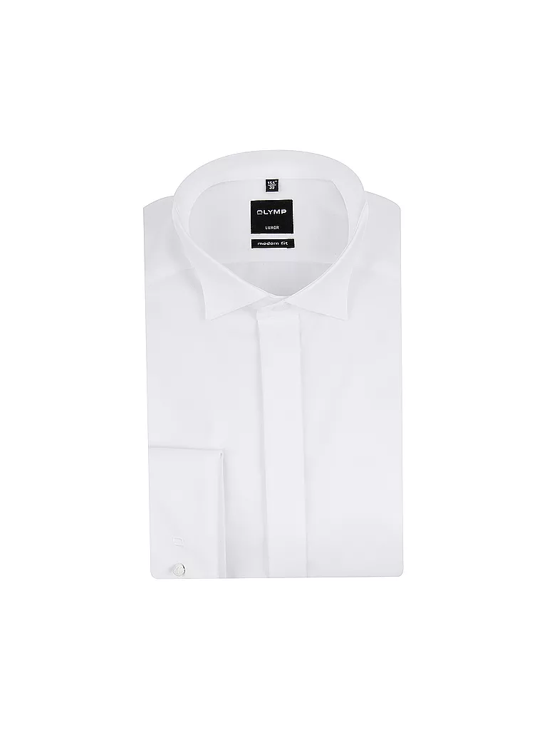 OLYMP | Hemd Modern Fit | Blanc