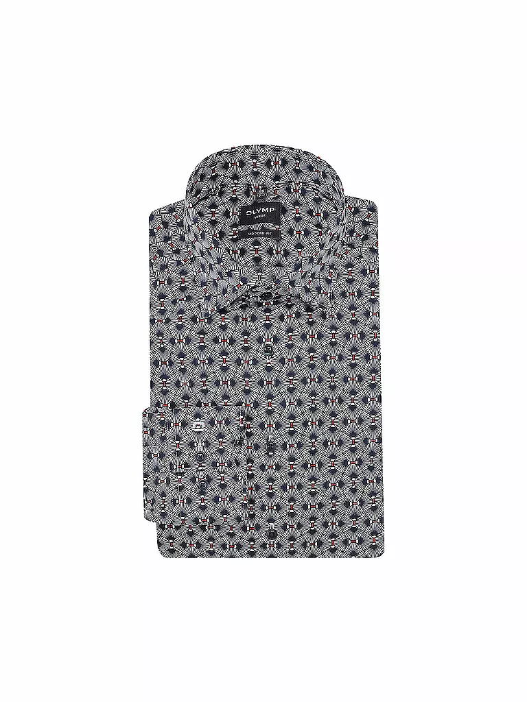 OLYMP | Hemd Modern Fit | Bleu foncé
