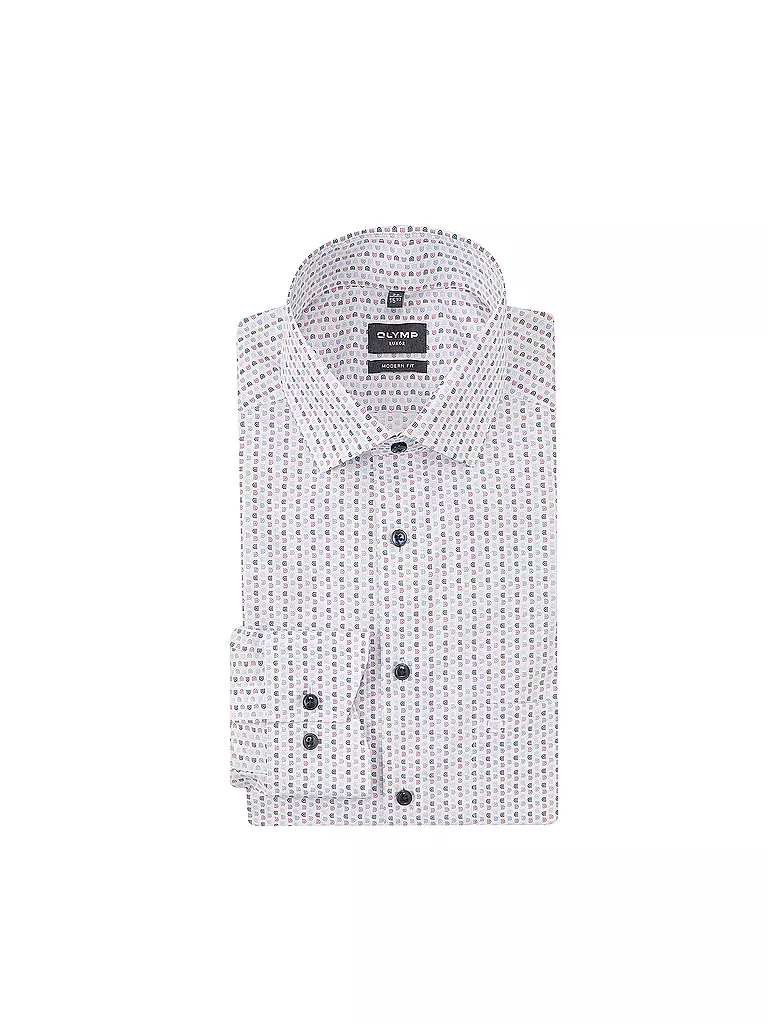 OLYMP | Hemd Modern Fit | Blanc