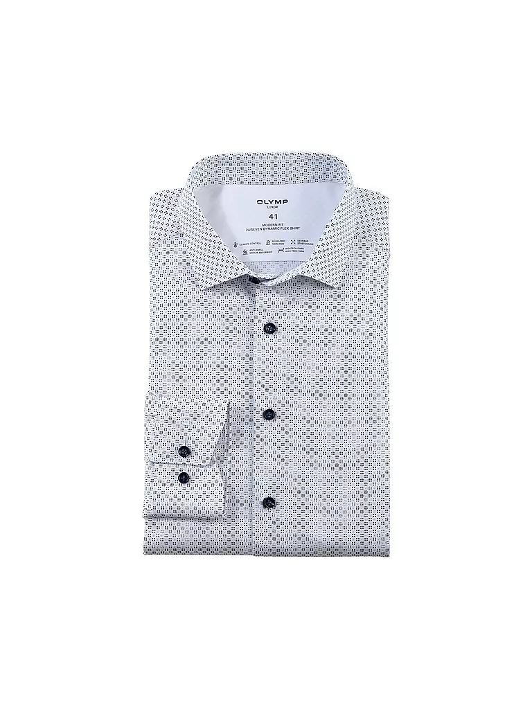 OLYMP | Hemd Modern Fit | Blanc