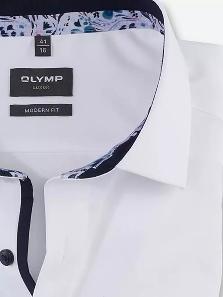 OLYMP | Hemd Modern Fit | Blanc