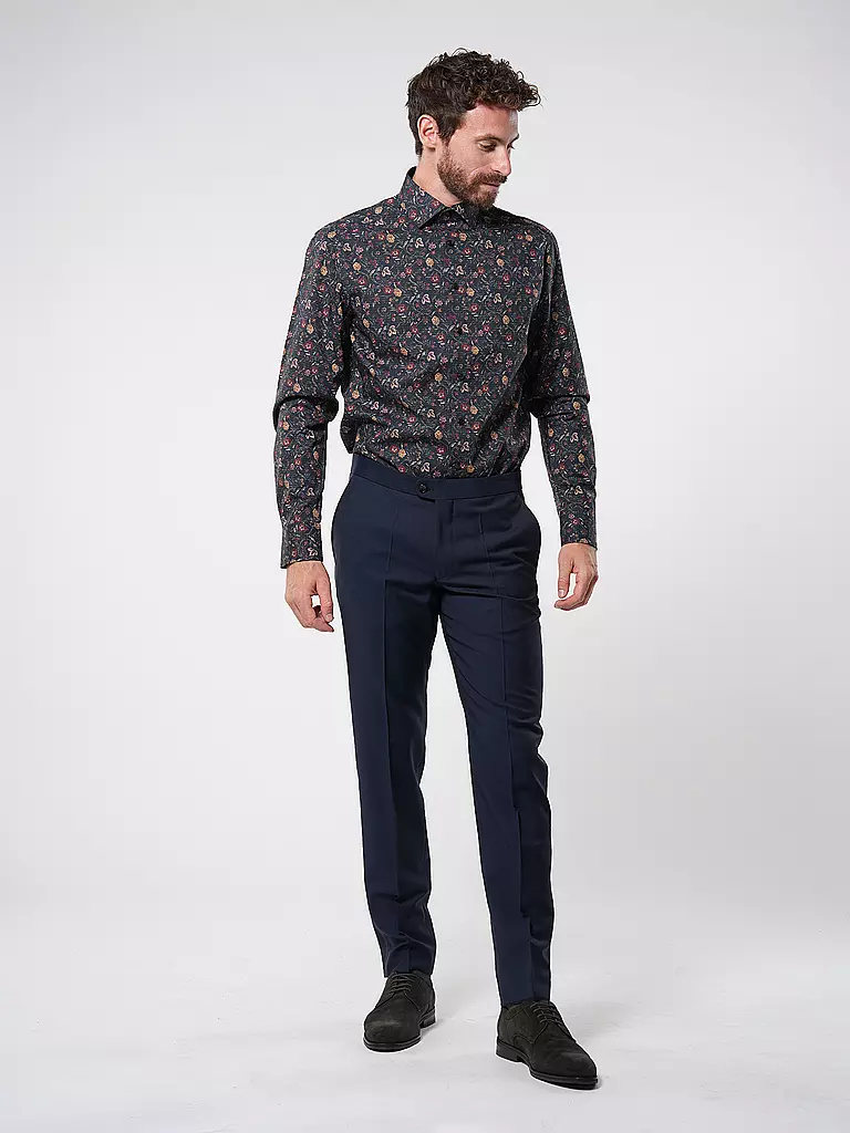 OLYMP | Hemd Modern Fit | Bleu foncé