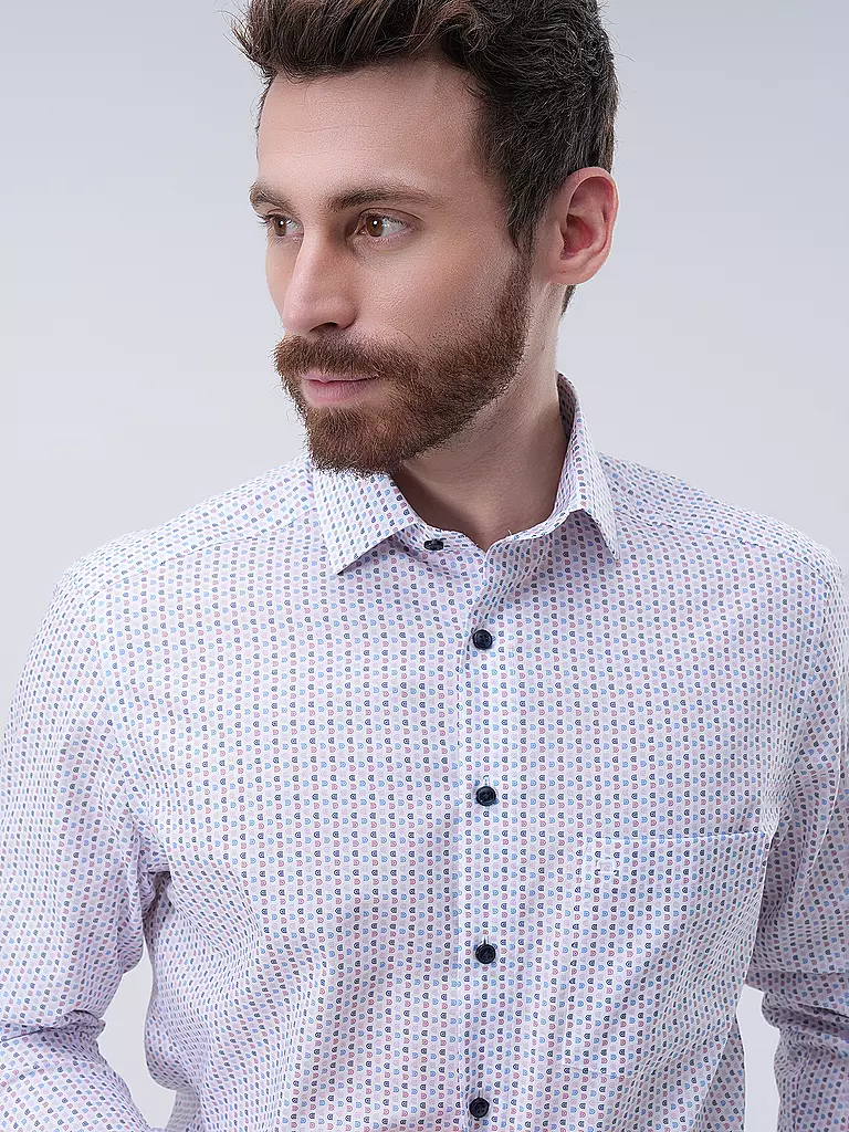 OLYMP | Hemd Modern Fit | Blanc