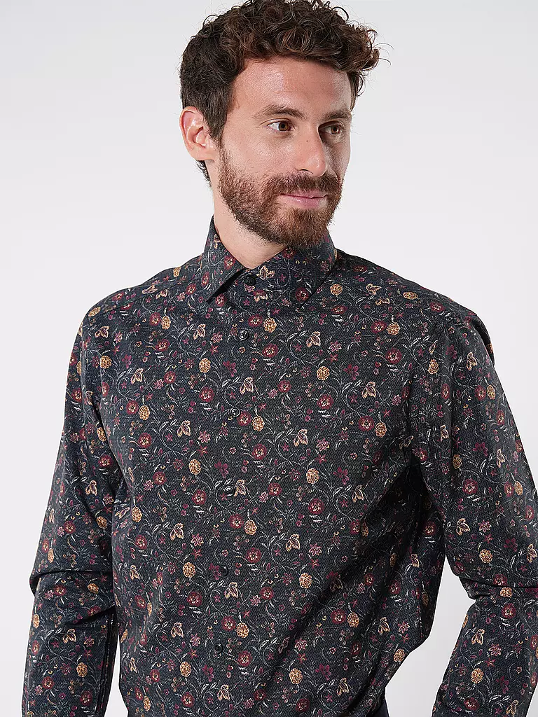 OLYMP | Hemd Modern Fit | Bleu foncé