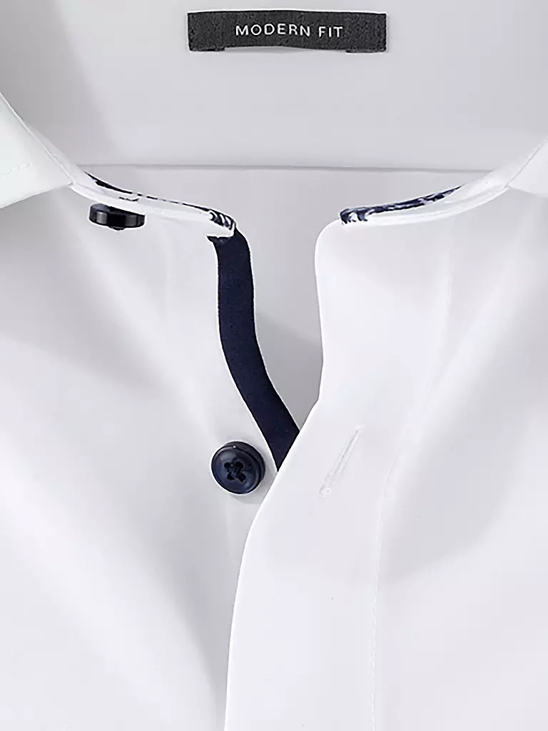 OLYMP | Hemd Modern Fit | Blanc