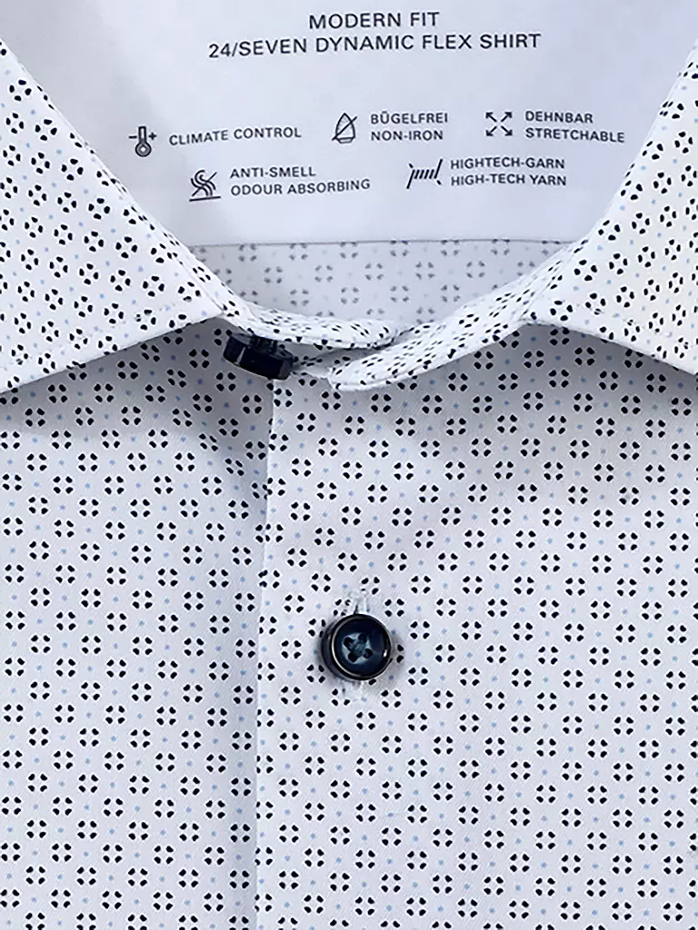 OLYMP | Hemd Modern Fit | Blanc