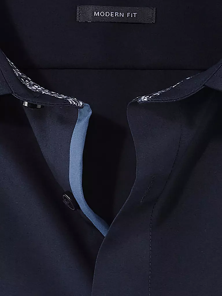 OLYMP | Hemd Modern Fit | Bleu foncé