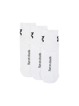 ON | Chaussettes lot de 3 blanc