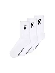 ON | Lot de 3 paires de chaussettes noires | Blanc