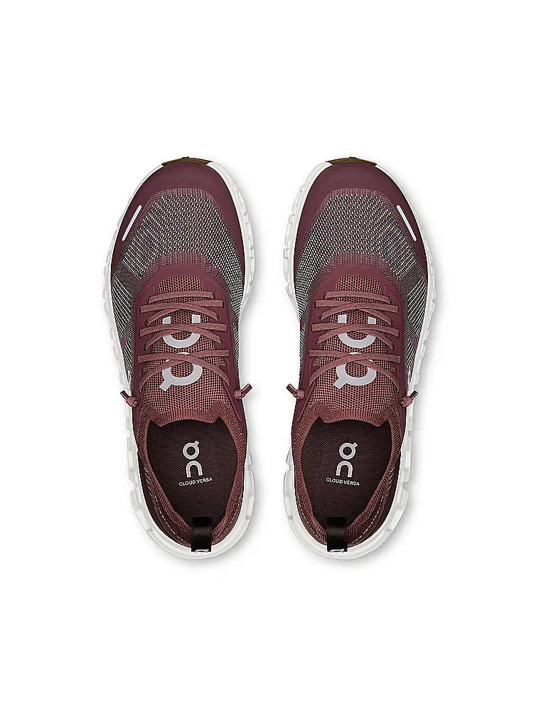 ON | Sneaker CLOUD 6 VERSA | Rouge foncé