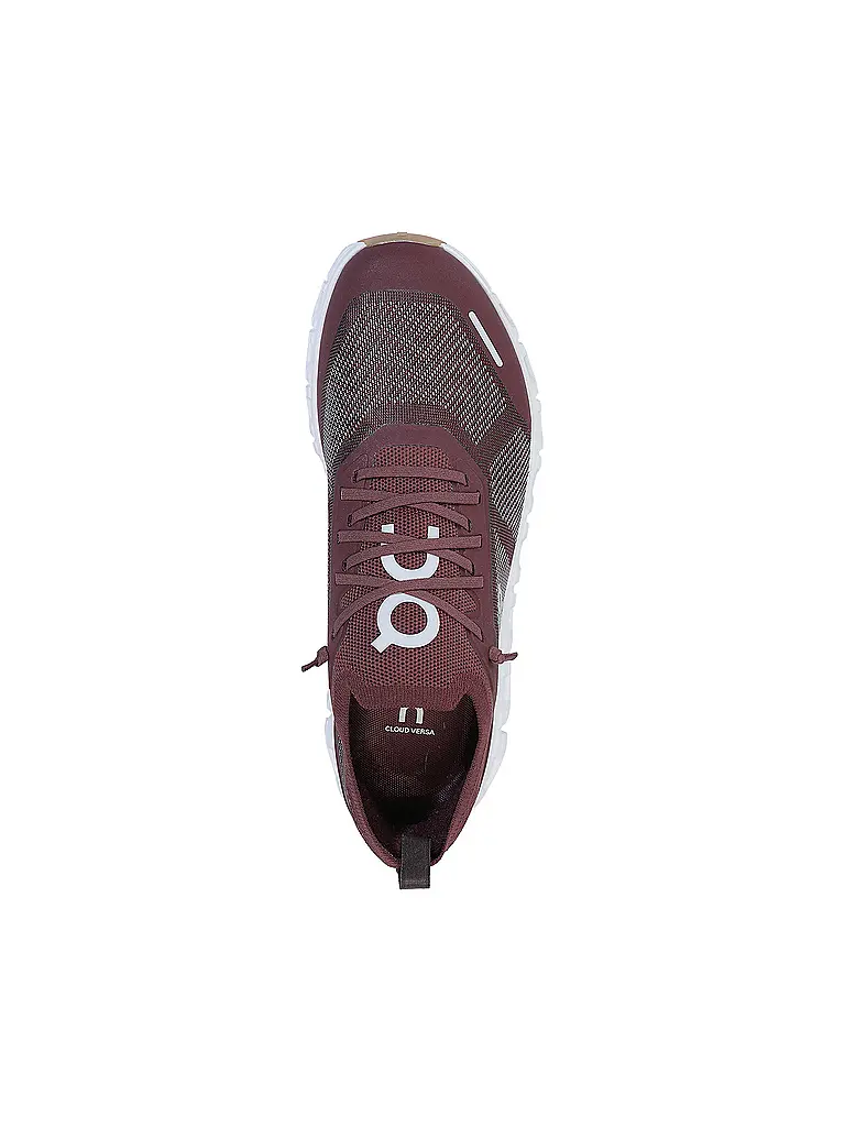 ON | Sneaker CLOUD 6 VERSA | Rouge foncé