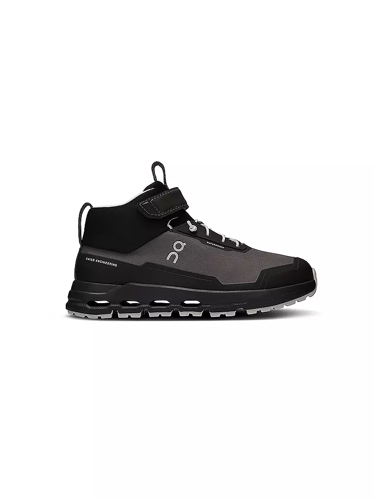 ON | Sneakers CLOUDHERO MID WATERPROOF pour enfants | Noir