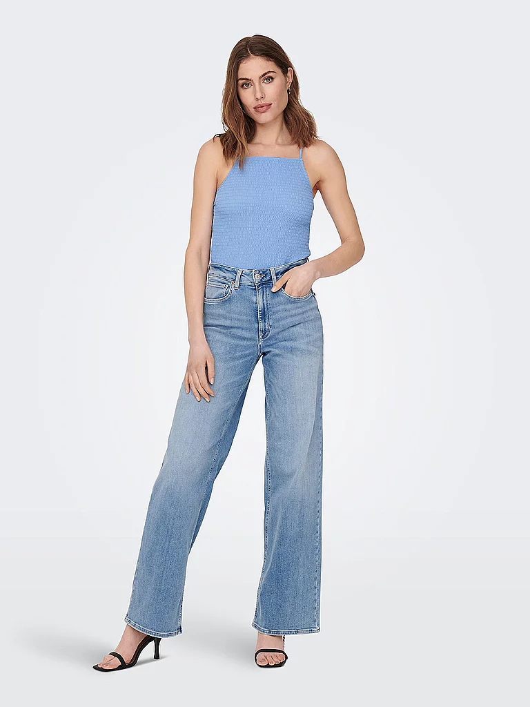 ONLY Onlmadison Blush Hw Wide DNM Cro371 Noos Jeans / Femme - vue 3