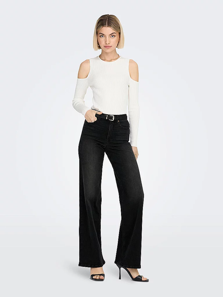 Only Jeans Wide Leg Madison Washed Black XL/L34 4