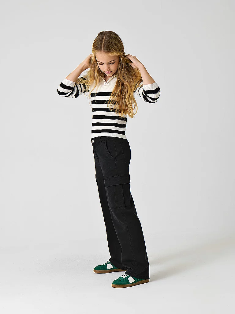 Only Kogyarrow-vox Girls Cargo Pants Black 140 5