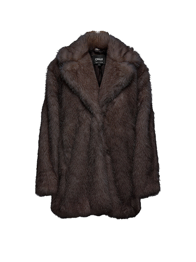 Veste aspect fourrure ONLDAWN marron XL
