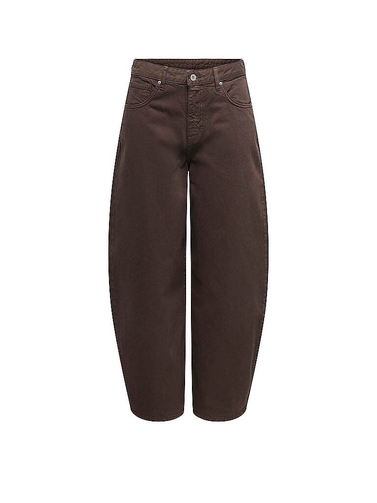 Jeans coupe ballon ONLTAYLOR marron XL/L32