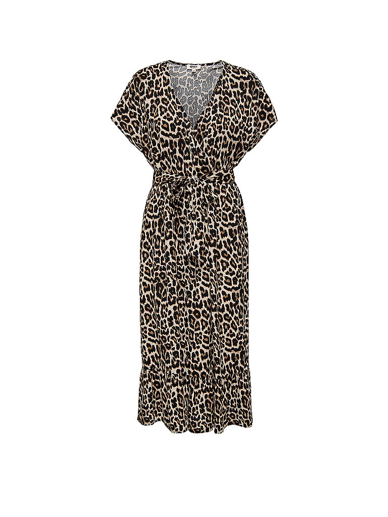 Maxi robe ONLZILLA ADELE SS marron clair S
