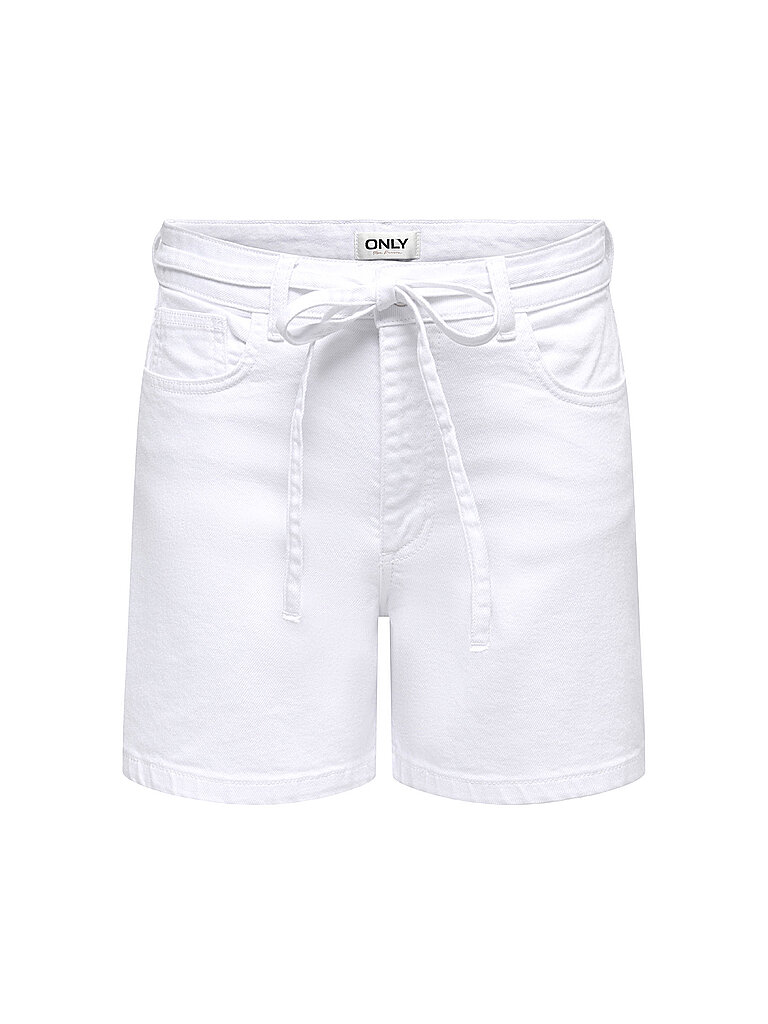 Jeansshorts ONLGIANNA blanc L