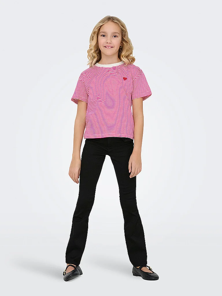 ONLY Jeans Fille Flared Fit KOGROYAL noir