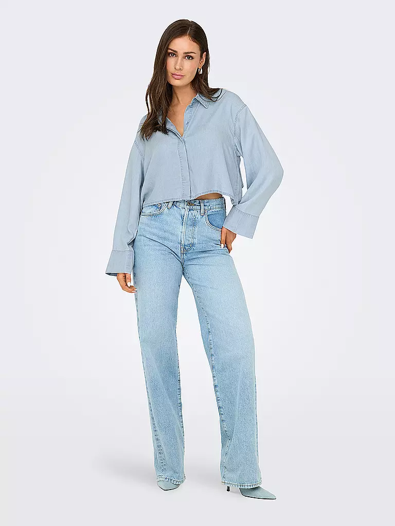 ONLY | Blouse en jean ONLCHARIS | hellblau