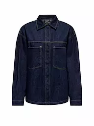 ONLY | Blouse en jean | Bleu foncé