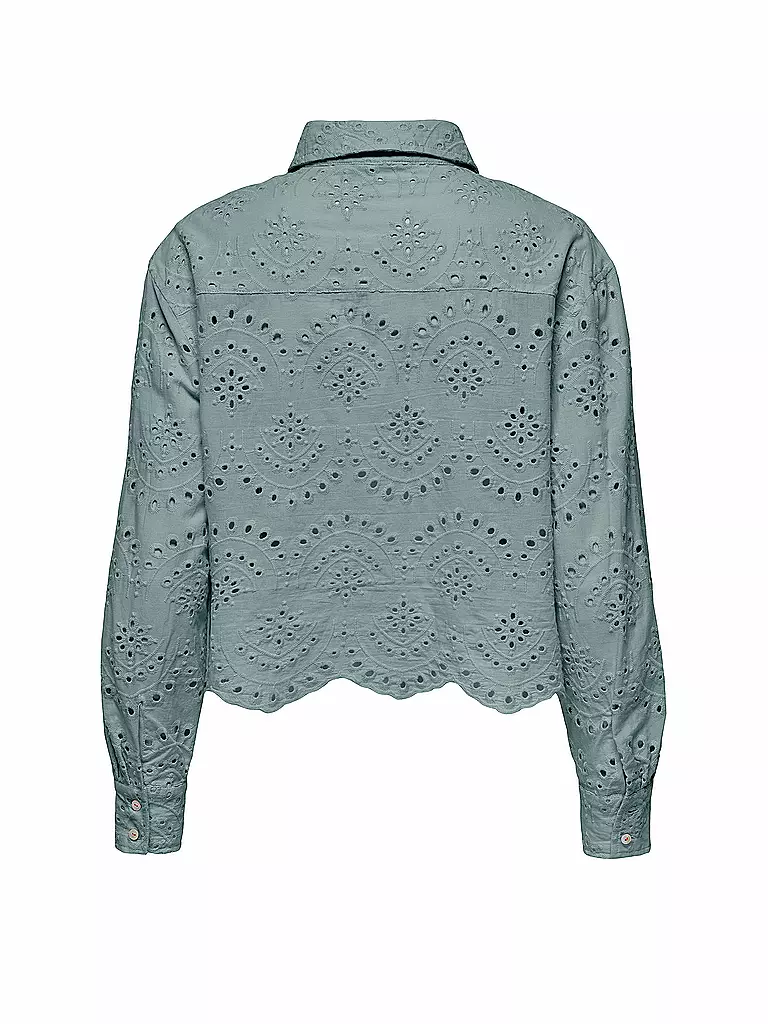 ONLY | Blouse ONLVALAIS | grau