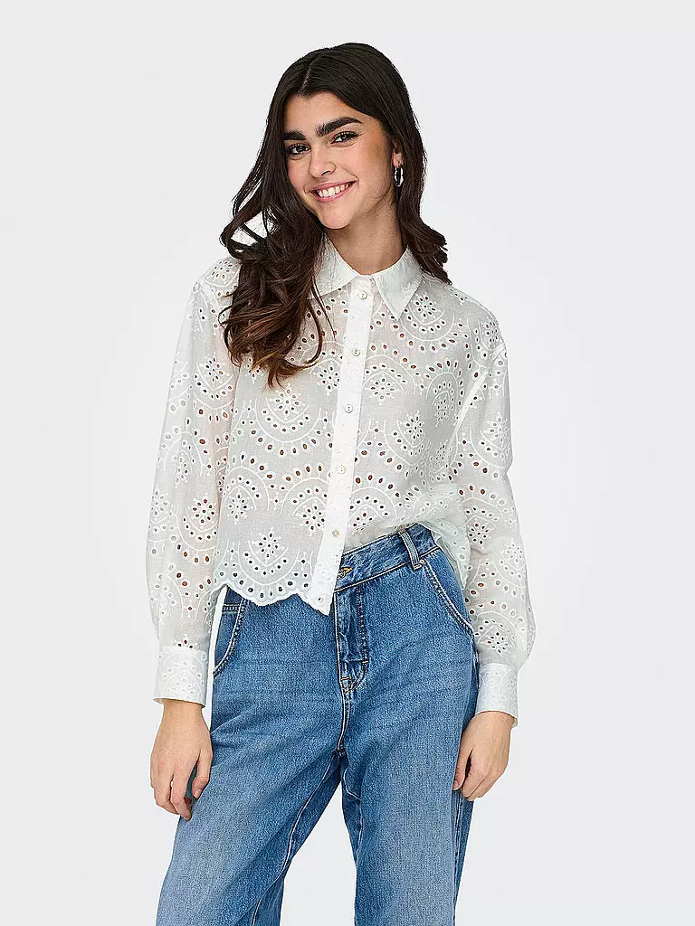 ONLY | Blouse ONLVALAIS | creme