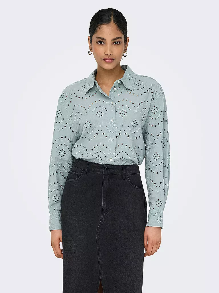 ONLY | Blouse ONLVALAIS | grau