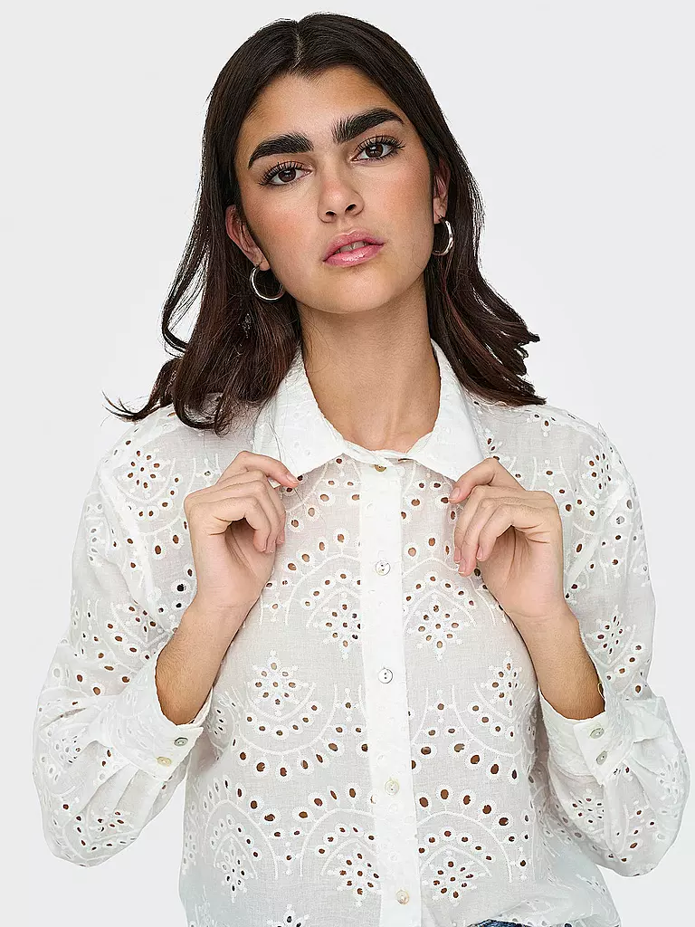 ONLY | Blouse ONLVALAIS | creme