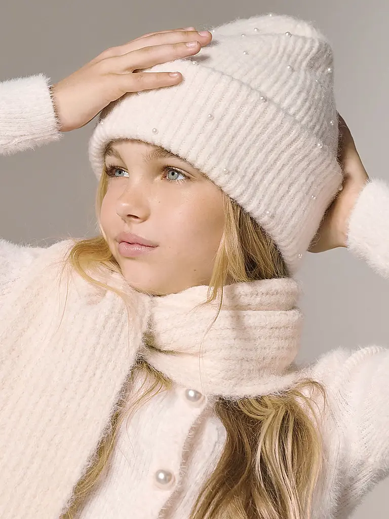 ONLY | Bonnet pour enfant - Haube KOGCHYNA | creme