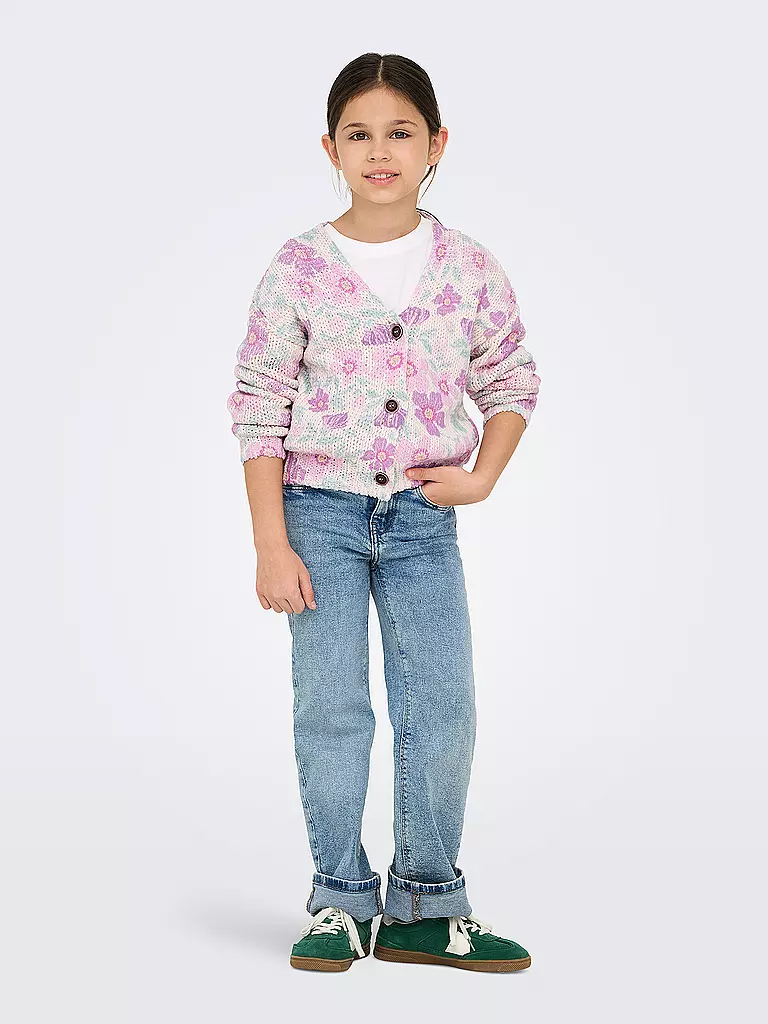 ONLY | Cardigan fille KOGMAJA LIFE | weiss