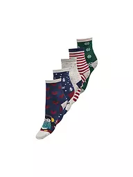 ONLY | Chaussettes ONLCHRISTMAS, lot de 5, rouge à haut risque | Multicolore